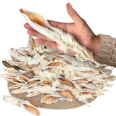 Peppy Dog Rabbit Ears with Fur — cover shot, all-natural treat