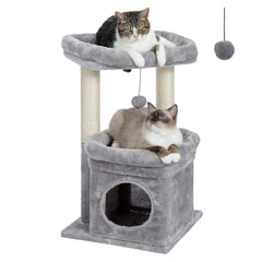 PEQULTI cat tree top perch large for lounging and sunbathing