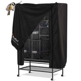 Perfitel universal bird cage cover provides black full blackout shade