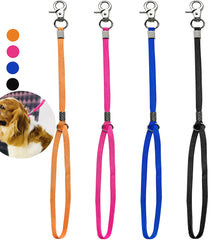 Periflowin grooming loop noose on 22-inch tether for safe, hands-free grooming.