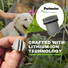 Perimeter Technologies lithium-ion battery offers high energy density with light collar