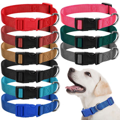 Perthlin 9pieces adjustable dog collar blue for daily walks and a comfortable fit.