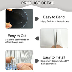 Pesandy 12pcs liner set with ties for secure attachment.