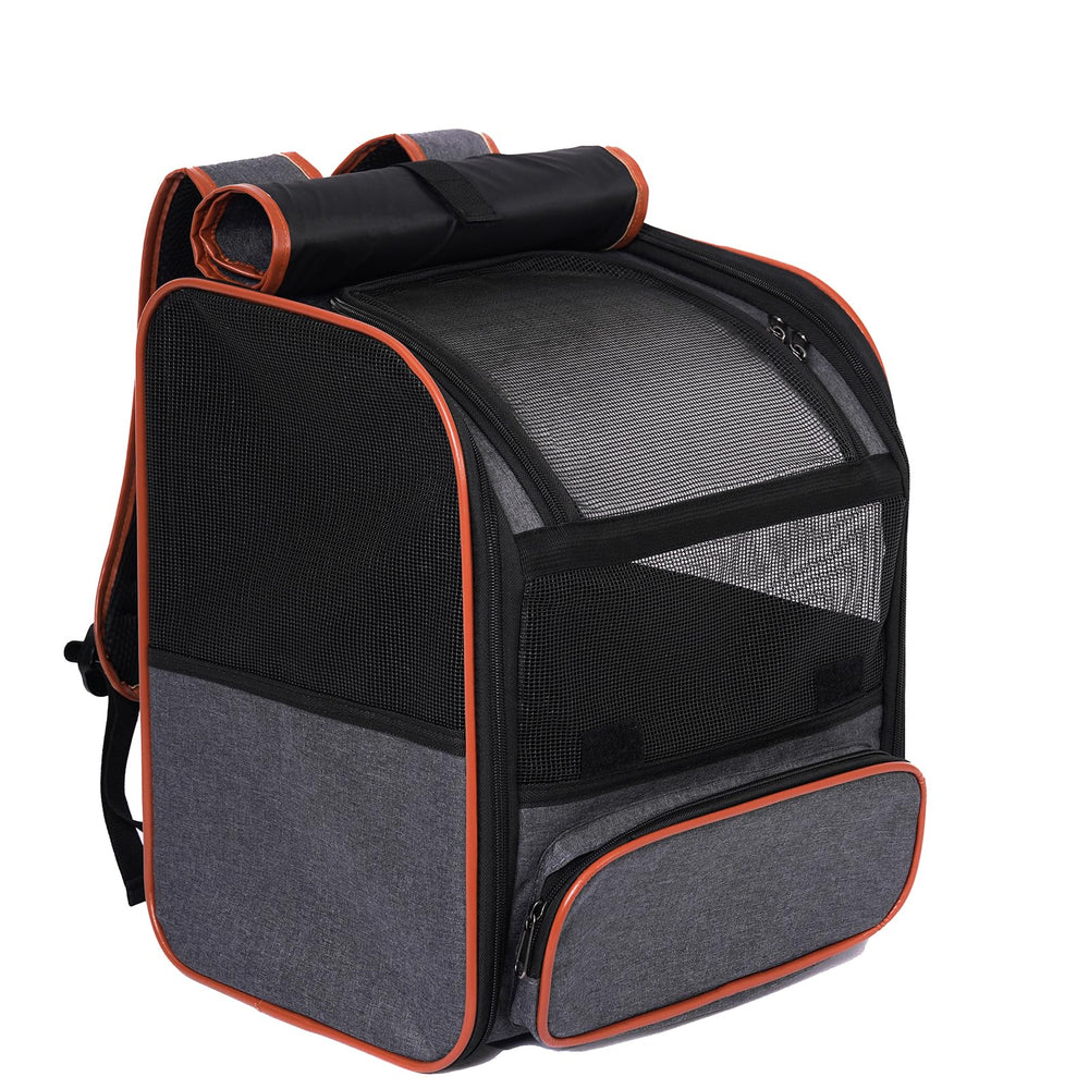 Pesen Cat Backpack Carrier with breathable-mesh sides for enhanced airflow.