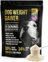 PET CARE Sciences dog weight gainer bag front promotes healthy weight gain.