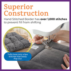 Pet Dreams OEKO-TEX certified materials ensure a chemical-free resting surface.