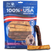 Pet Factory beefhide chip roll beef flavor for durable chewing