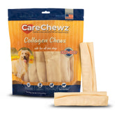 Pet Factory CareChewz Collagen Wraps front view for daily chewing with natural flavor