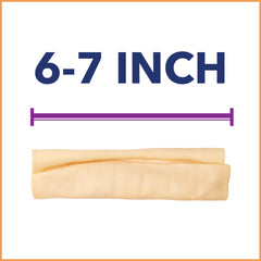 Pet Factory CareChewz Collagen Wraps closeup texture showing durable chew