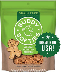 Pet Faves Buddy Biscuits roasted chicken 5 oz β tender, grain-free snack for dogs.
