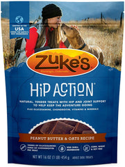 Pet Faves Zuke Hip Action Chicken Treats for dogs—joint mobility and enjoyable bite.