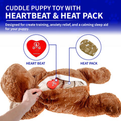 Pet Fit For Life Heat Pack microwavable provides comforting warmth.