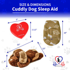 Pet Fit For Life Plush Teddy texture invites cuddling and comfort.