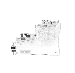 Pet Gear Easy Step II side view in fog, helps pets reach furniture safely.