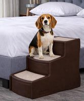 Pet Gear Easy Step III stairs, top view, stable support for pets up to 150 lbs.