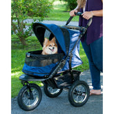 Pet Gear No-Zip Jogger entry shows zipperless access for quick, hassle-free pet entry.