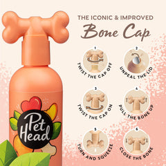 Pet Head Quick Fix argan coconut jojoba oils support coat softness