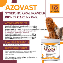 Azovast 4 oz jar with 175 scoops for convenient daily dosing.