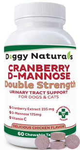 Pet Health Pharma Cranberry D-Mannose bottle supports urinary tract health for pets