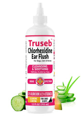 Truseb ear flush bottle pour for gentle ear cleansing