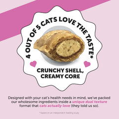 Pet Honesty Cat Multivitamin Chews creamy center texture close-up
