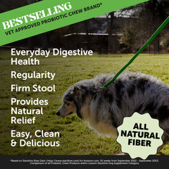 Pet Honesty psyllium husk fiber powder with scoop ready to mix