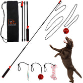 Pet Interactives PET Wrangler 2 extended pole enabling a larger play area for energetic dogs.
