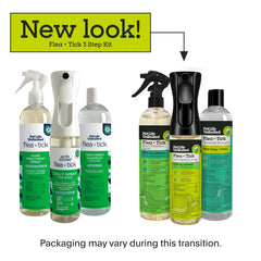 Pet Life Unlimited home spray applied to bedding to repel fleas and ticks.