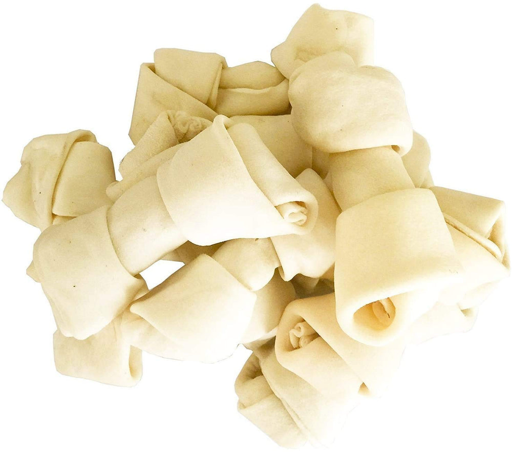 PET MAGASIN natural rawhide bones pack for small dogs, satisfying chewing instincts