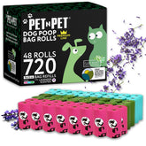 PET N PET lavender scented poop bags for odor control during walks