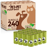 PET N PET 9x13 leakproof poop bags offer reliable mess containment on walks.