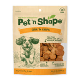 Pet 'n Shape Chik 'n Chips 1lb packaging close-up, resealable for freshness.
