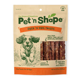 Pet 'n Shape duck-wrap twist - protein-rich chew your dog may enjoy.