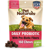 Pet Naturals Daily Probiotic duck soft chews for dogs supporting digestion