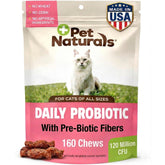 Pet Naturals Daily Probiotic Soft Chews for Cats in a bowl to support digestive balance