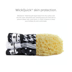 Pet Parents diaper velcro closure offering easy secure fit for dogs.