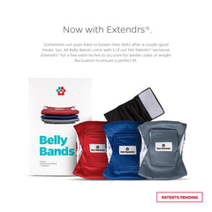 Extendrs attached to dog diaper for a snug, adjustable fit by Pet Parents