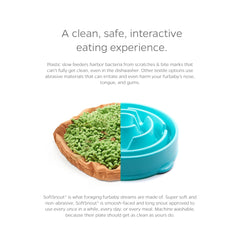 Pet Parents Forager Bowl non-slip backing stabilizes during meals