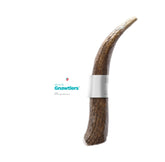 Pet Parents Gnawtlers large elk antler chew for dogs showing size and durability.