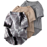 Pet Passion Toby II 3-pack tees front view, soft organic cotton for daily comfort.