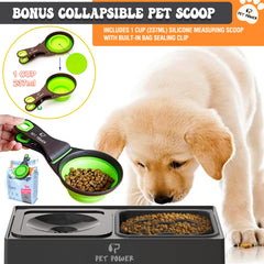 Pet Power slow feeder bowl to promote mindful eating.