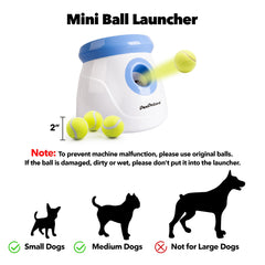 Pet Prime bundle package includes launcher, adapter, balls, and manual