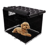 Pet Prime dog crate cover for 30-inch crates offers a snug, private space.