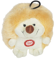 Pet Qwerks plush chattering hedgehog front view for interactive play