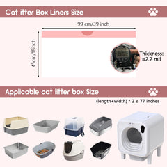 Pet Rhythm tear-resistant 2.2 mil liner protects against scratches and leaks