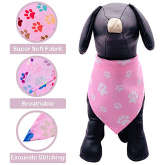 PET SHOW breathable polyester bandana offers soft comfort for everyday wear.