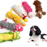 Pet Soft squeaky six-pack dog toys for interactive play