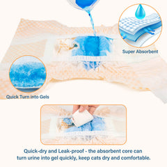 Pet Soft puppy diapers help manage messes for untrained pups.