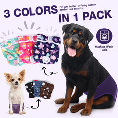Pet Soft medium waist diaper offers adjustable fit for secure everyday wear.
