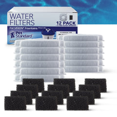 PET STANDARD triple-filtration filter with cotton, activated carbon and ion exchange for better water quality.